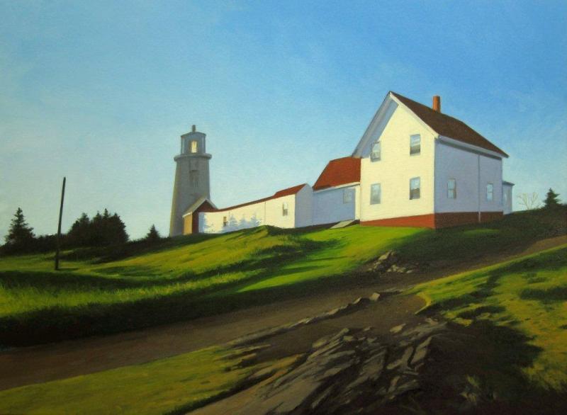 "Lighthouse on the hill," by Kevin Beers.
