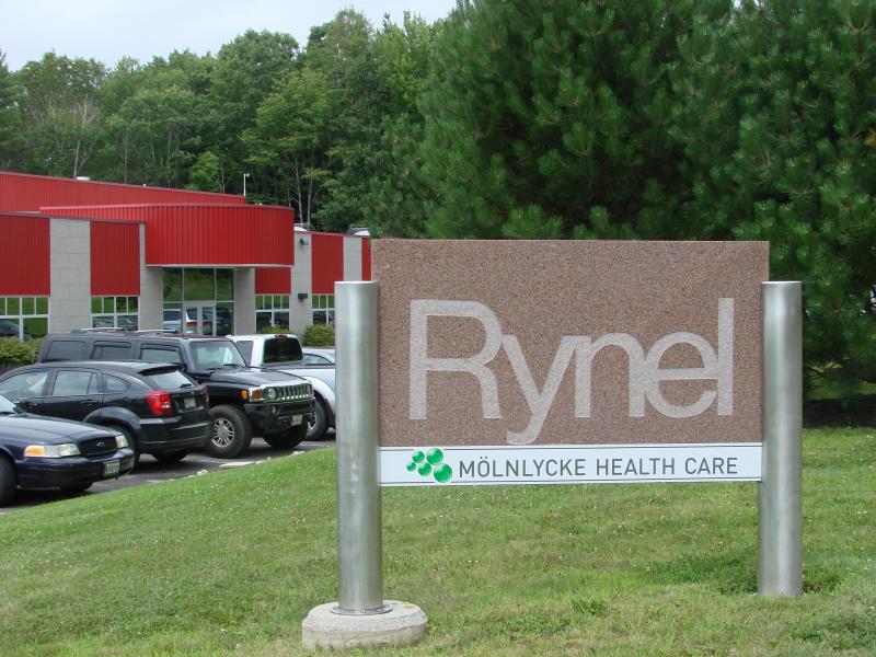 Molnlycke picked up Rynel in a friendly acquisition in 2010. In September, Wiscasset should learn if Molnlycke will expand the plant on Twin Rivers Drive and add to its Wiscasset workforce. SUSAN JOHNS/Wiscasset Newspaper