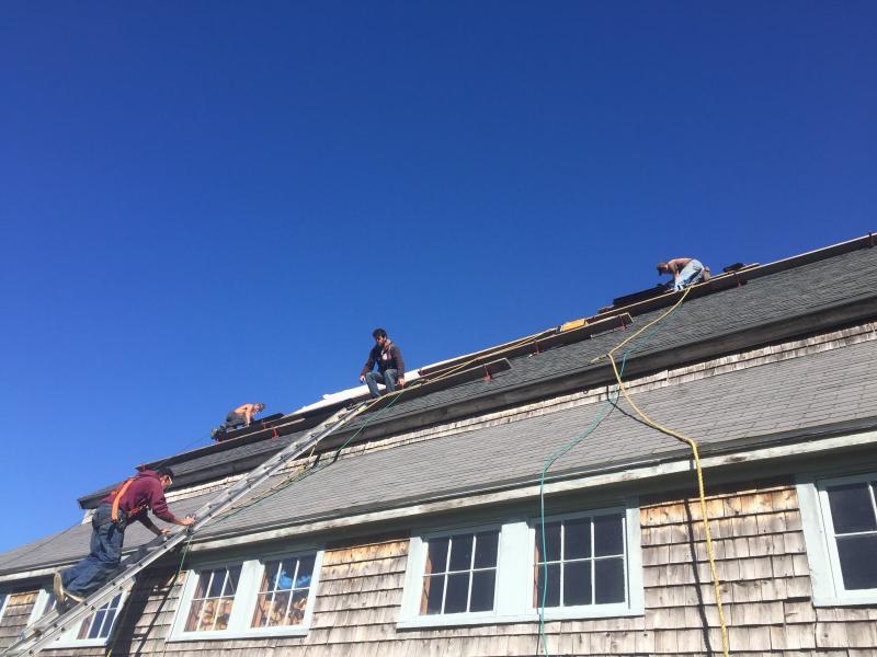 Morris Farm, roof