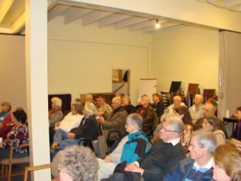 More than 30 people turned out for the November 12 meeting at Coastal Enterprises. SUSAN JOHNS/Wiscasset Newspaper