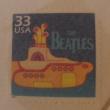 First US postage stamp commemorating The Beatles