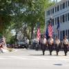 The parade marches on to Route 1. Courtesy of Frank Barnako