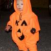 This little pumpkin enjoys the Woolwich Haunted House. Courtesy of www.woolwich.us