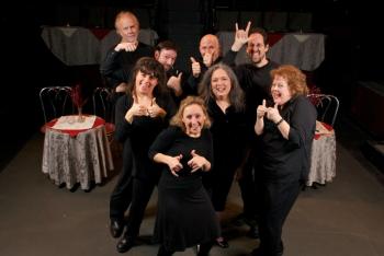 The cast of The Theater Project’s Winter Cabaret