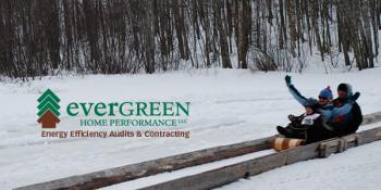 Toboggan Championships | Evergreen Home Performance | Maine