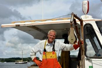 Stott Carleton Lobsterman and Photographer Art at The Lincoln Home Lobster & More August 13