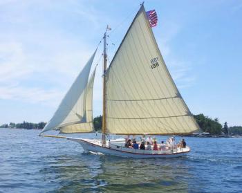 sail boat trip Bay Lady