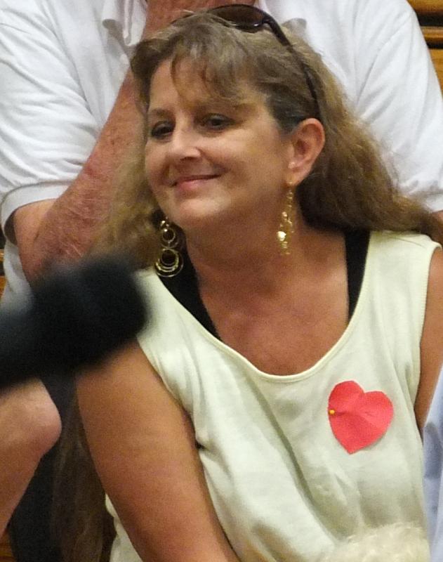 Boothbay Harbor summer resident Connie Machon, left, and her sister, Sharon Barter of Boothbay Harbor, had questions and concerns about the impact of the announced changes. Below, Susan La Placa of Edgecomb awaits the start of the Aug. 22 meeting. SUSAN JOHNS/Wiscasset Newspaper Boothbay Harbor summer resident Connie Machon, left, and her sister, Sharon Barter of Boothbay Harbor, had questions and concerns about the impact of the announced changes. Below, Susan La Placa of Edgecomb awaits the start of the Aug. 22 meeting. SUSAN JOHNS/Wiscasset Newspaper
