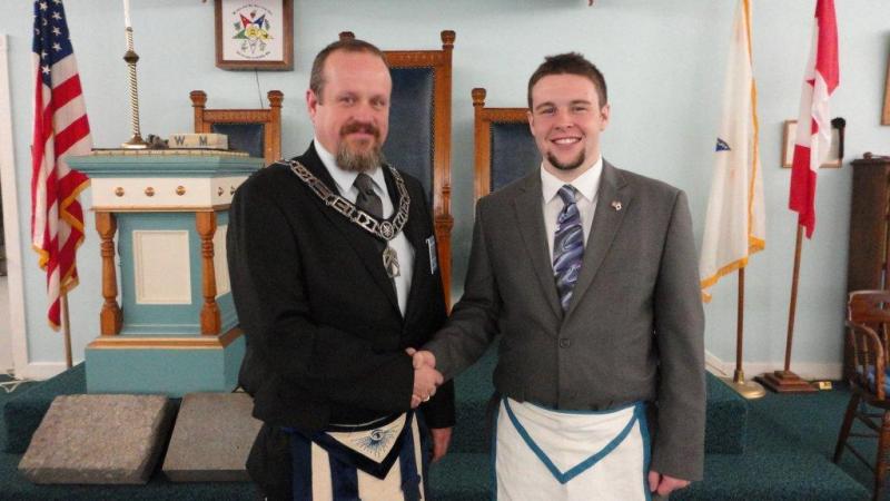 Seaside Lodge is proud to welcome its newest Master Mason, Zachary Robert Barry. He was raised to the sublime Degree of a Master Mason on February 25, 2013. Courtesy of Gary Tilton Seaside Lodge is proud to welcome its newest Master Mason, Zachary Robert Barry. He was raised to the sublime Degree of a Master Mason on February 25, 2013. Courtesy of Gary Tilton