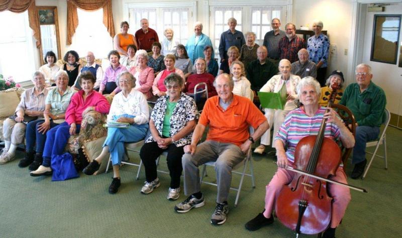 Hearts Ever Young members come from varied backgrounds and areas of the Midcoast. They are all dedicated to providing the best entertainment for their enthusiastic and overflowing audiences. Courtesy of Carol Teel Hearts Ever Young members come from varied backgrounds and areas of the Midcoast. They are all dedicated to providing the best entertainment for their enthusiastic and overflowing audiences. Courtesy of Carol Teel