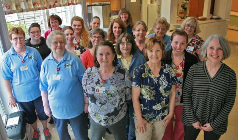 Nurses, certified nursing assistants and other staff members who have real relationships with their residents are the key to the Gregory Wing’s five-star rating from the Center for Medicare and Medicaid Services. Lincoln County Healthcare’s other nursing facility, Cove’s Edge Long-Term Care in Damariscotta, also received five stars. Courtesy of Lincoln County Healthcare Nurses, certified nursing assistants and other staff members who have real relationships with their residents are the key to the Gregory Wing’s five-star rating from the Center for Medicare and Medicaid Services. Lincoln County Healthcare’s other nursing facility, Cove’s Edge Long-Term Care in Damariscotta, also received five stars. Courtesy of Lincoln County Healthcare