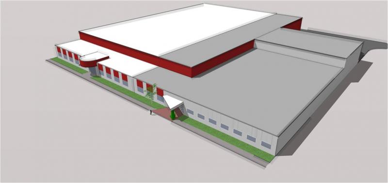 The unshaded portion of this rendering depicts the current plant in Wiscasset. The shaded portion is the expansion. Courtesy Molnlycke Health Care The unshaded portion of this rendering depicts the current plant in Wiscasset. The shaded portion is the expansion. Courtesy Molnlycke Health Care