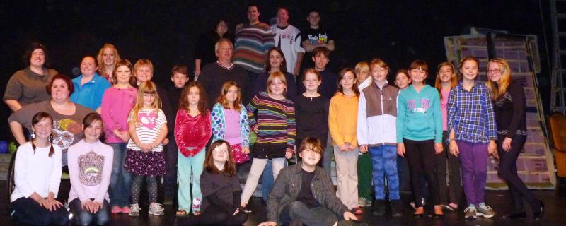 THE CAST of ‘Shrek the Musical’: Front row, from left, Kayleigh Tolley, Katherine Tolley, Maddie Powers, Kendra Gladu, Hermione Blanchard-Fleming, Molly Jennings, Faith Sweetser, Tristan Hearth, Addie Brinler, Honora Boothby, Ella Cloutier, Ella Villeneuve, Emma Tolley, Ivy Laakso, Elaine Landry; middle row, from left: Kat Pelkey, Jenni Prescott, Tabitha Ordway, Sabrina Turner, Katie Powers, Daniel Vannah, John Moon-Black, Seth Sweetser, Jennifer Vannah, Ben Moon-Black, JoJo Martin, Quinn Hunold; back row, from left: Cayleigh Hearth, Roger Marcotte, Brad Fillion and Garret Carter. Missing from photo are Wyatt Sykes, Cat Robinson, Sayam, Bryton, Parper Powers, Mary Ann Giasson and Norbert Fererro. Courtesy of Melissa Hearth THE CAST of ‘Shrek the Musical’: Front row, from left, Kayleigh Tolley, Katherine Tolley, Maddie Powers, Kendra Gladu, Hermione Blanchard-Fleming, Molly Jennings, Faith Sweetser, Tristan Hearth, Addie Brinler, Honora Boothby, Ella Cloutier, Ella Villeneuve, Emma Tolley, Ivy Laakso, Elaine Landry; middle row, from left: Kat Pelkey, Jenni Prescott, Tabitha Ordway, Sabrina Turner, Katie Powers, Daniel Vannah, John Moon-Black, Seth Sweetser, Jennifer Vannah, Ben Moon-Black, JoJo Martin, Quinn Hunold; back row,