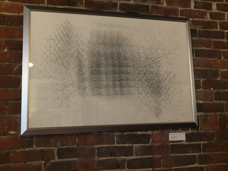 Graphite Drawing (2014) 24 by 36-inch piece on Mylar, Terry Seaman Terry Seaman