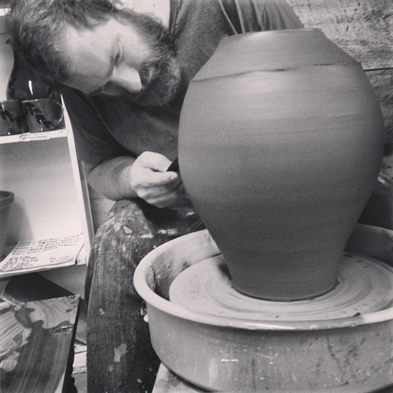 Nathan Willever will be the guest potter at Tyler Gulden's studio in Walpole. Courtesy photo Nathan Willever