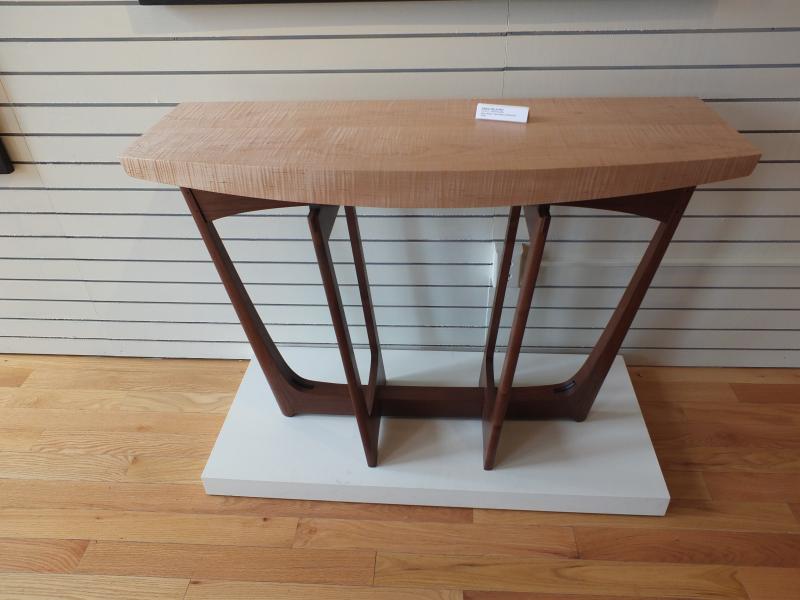 Eben Blaney's "Cirrus II" will be one of his five pieces in the Philadelphia show. It's currently on display at Rendall Fine Art on Main Street in Wiscasset. LISA KRISTOFF/Boothbay Register Eben Blaney Furniture - Edgecomb ME