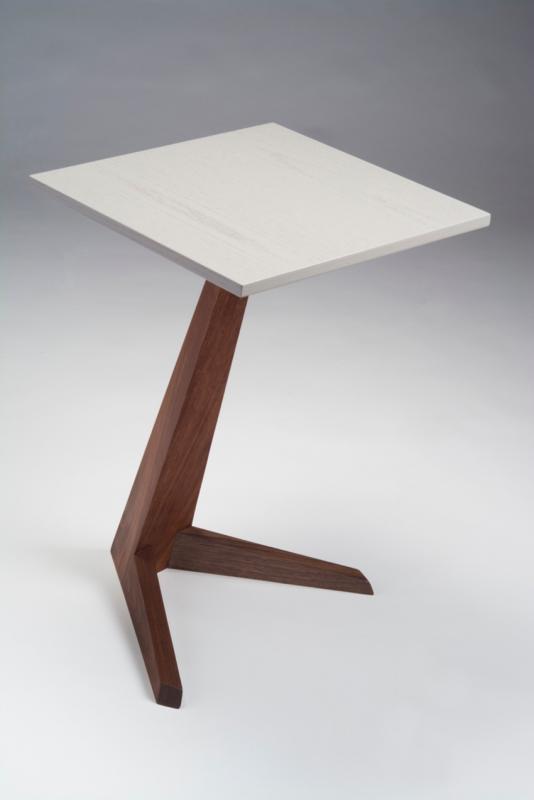 Blaney's new table, the BiPed. Courtesy of Eben Blaney Eben Blaney BiPed Table