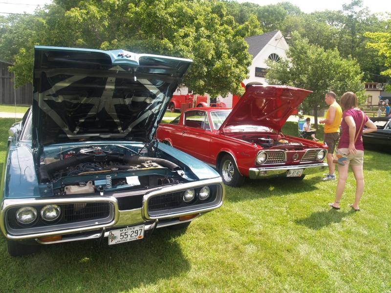 During the 50th Anniversary of Antique Auto Days on July 19 and 20 you'll see dozens of classic, vintage, antique, hot rods, muscle cars and much more all parked on the Village Green at the Boothbay Railway Village. Courtesy of the Boothbay Railway Village
