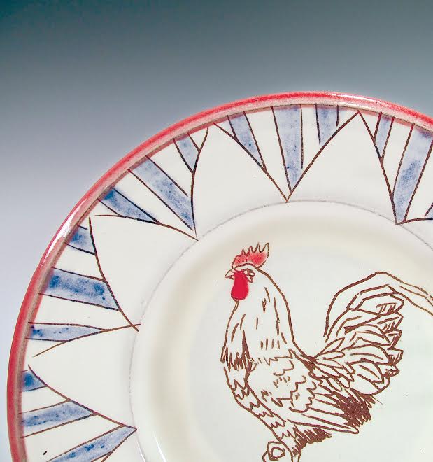 Guests will receive a handmade ceramic plate by attending the 20th annual Salad Days event at the Watershed Center for the Ceramic Arts in Newcastle on July 12. Courtesy of the Watershed Center