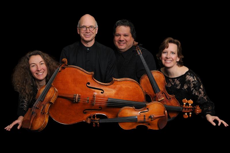 The DaPonte String Quartet begins its fall concert series in historic landmarks on August 31 in Paris Hill. Courtesy of Amy MacDonald