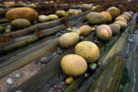 See "Pemaquid Marbles," a photograph on canvas by Jeremy Barnard, at the "Inspired By the Earth" art show at Maine Coast Artist Gallery in Friendship. Courtesy of Kat Logan Jeremy Barnard