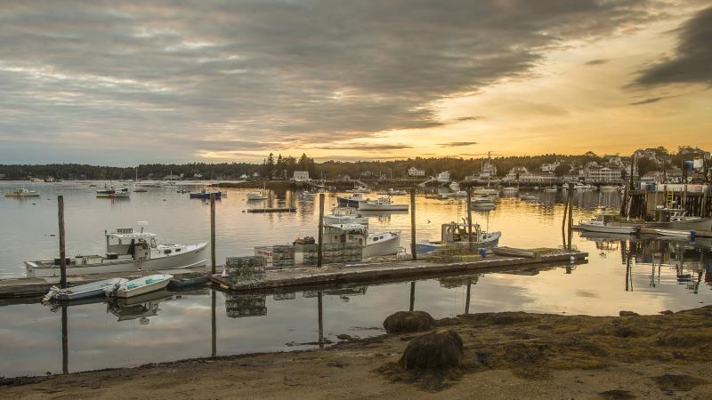 Boothbay Harbor provides many scenic opportunities for photographers. Courtesy of Michael Leonard