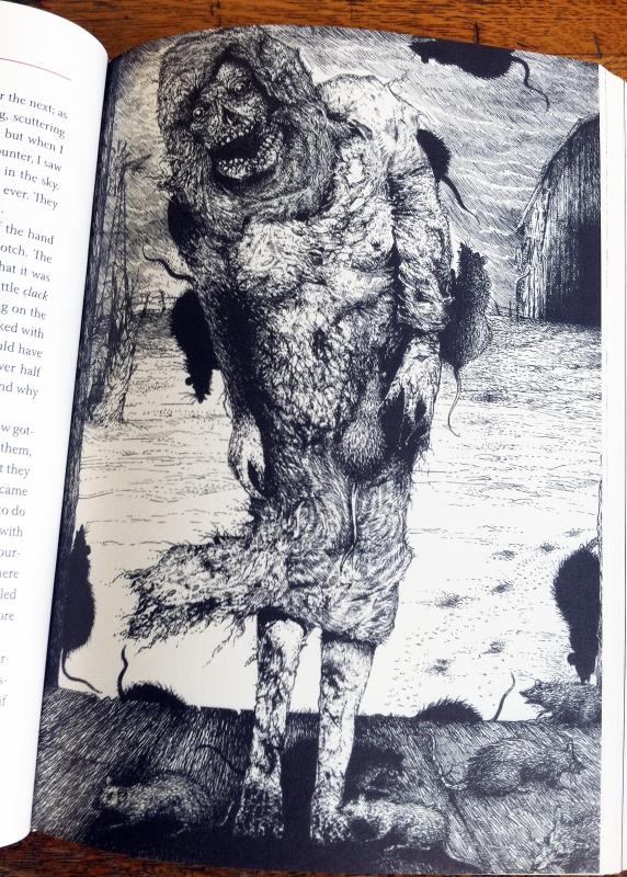 This illustration by Glenn Chadbourne is one of many in Stephen King’s novella, “1922,” in the book “Full Dark, No Stars.” SUZI THAYER/Boothbay Register