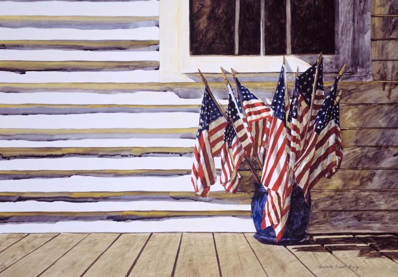 A portion of the sales from this, Barbara Ernst Prey’s “The Collection,” and three other limited edition prints will support the efforts of Doctors Without Borders in the midst of the Ebola crisis. Courtesy of Barbara Ernst Prey Barbara Ernst Prey’s “The Collection”