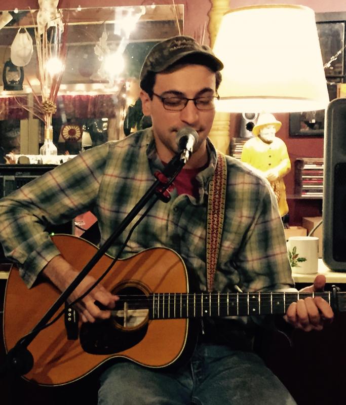 Gabe Tonon doing what he loves most. LISA KRISTOFF/Boothbay Register Gabe Tonon