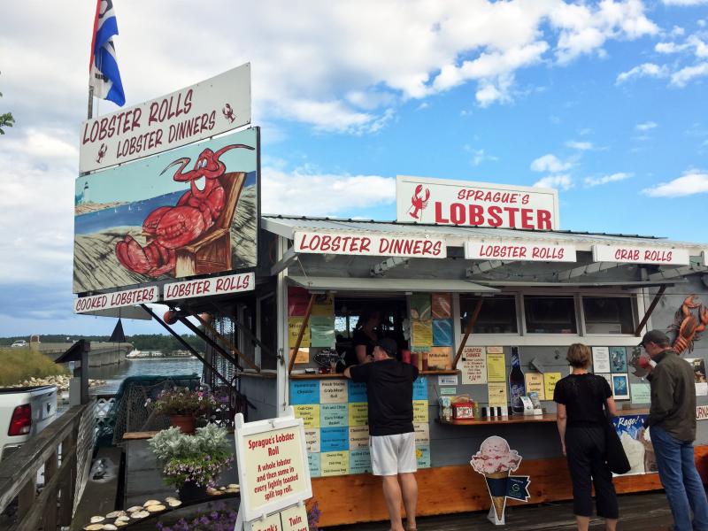 Sprague’s Lobster in Wiscasset is a great place for food and a lovely view. SUZI THAYER/Wiscasset Newspaper
