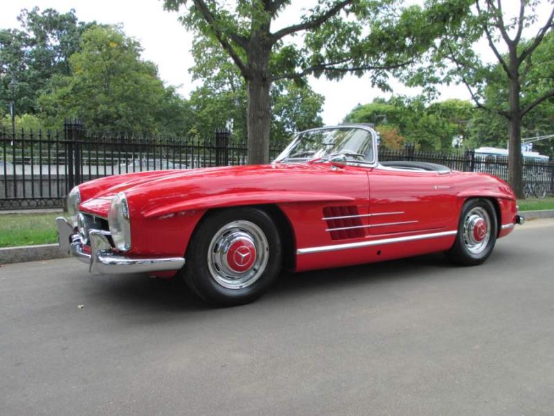 This stunning 1960 Mercedes 300 SL owned by Ray Ayer is a multiple award-winner and will be featured at the Owls Head Transportation Museum’s Foreign Auto Festival Sept. 26-27. Courtesy photo