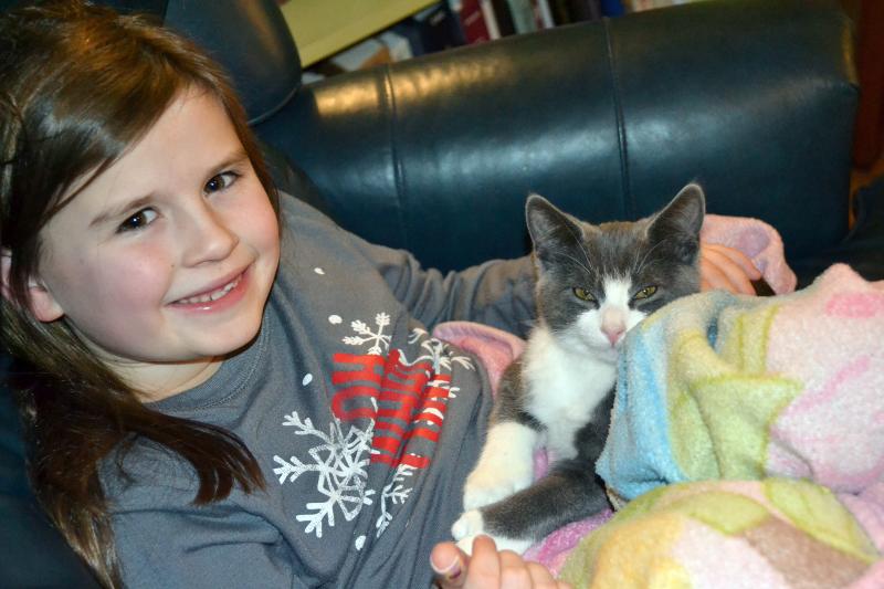May Ruthman and Jojo. Courtesy of Caitlin Ruthman