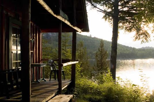 Wouldn’t a vacation at this bear camp in Maine puts you in relax mode? Courtesy photo