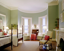 The College Club of Boston bedroom. Courtesy photo