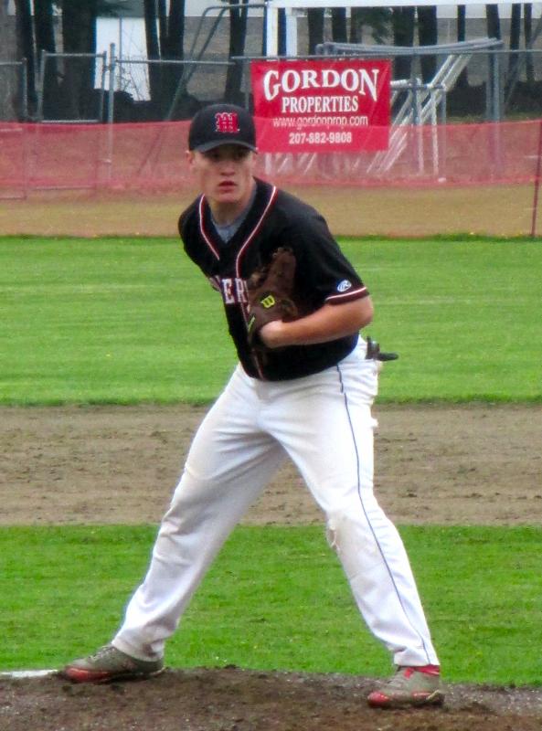 Daren Wood held Madison to just three hits in a losing effort Friday. PHIL DI VECE/Wiscasset Newspaper