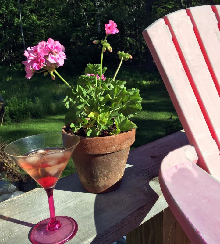 A manhattan, on the deck while dinner is cooking, or in the kitchen, while dinner is cooking, makes everything more fun. SUZI THAYER/Boothbay Register
