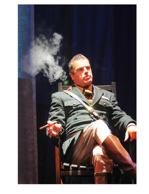 Nat Chandler as Juan Peron.