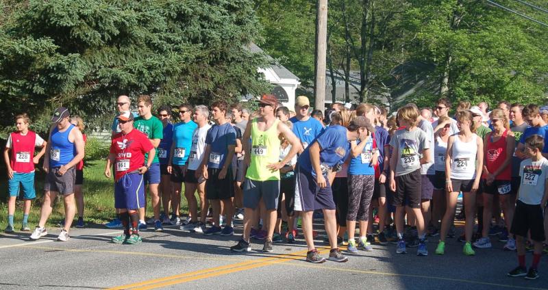 The start of the Rocky Coast Road Race on Saturday,July 2. ART Mayers/Boothbay Register