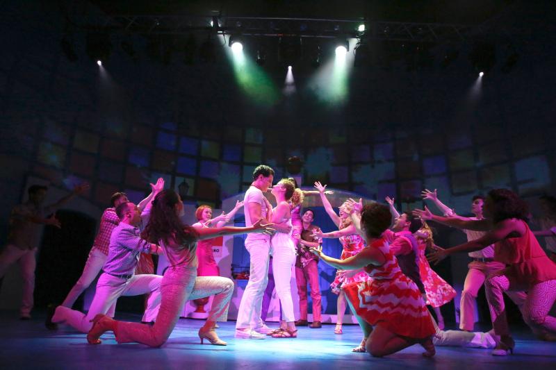 Sophie and Sky 4-ever! – Maine State Music Theatre’s “Mamma Mia!” Aug. 11 opening night. Courtesy of MSMT MSMT “Mamma Mia!” 2016