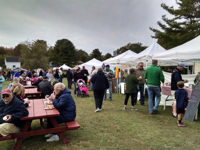 Every Columbus Day Weekend for nearly half a century the Boothbay Railway Village’s Village Green has welcomed dozens of vendors of handmade items and fabulous food along with a wide variety of live entertainment. The sound of the train’s steam whistle resonating throughout the crisp fall air reminds guests that this is not your typical craft show. Courtesy photo