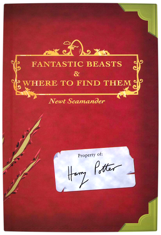 The textbook used by Harry, Ron, Hermione and all Hogwarts students — the very book this new film is about.