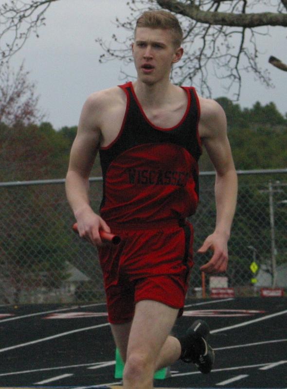 Sam Whitney was third in the 100-meter and fifth in the 200-meter dash. PHIL DI VECE/Wiscasset Newspaper