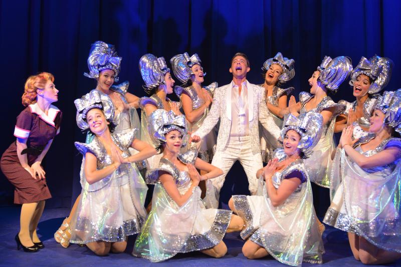 “Teen Angel” and “Beauty School Dropout.” Courtesy of Roger Duncan/Maine State Music Theatre