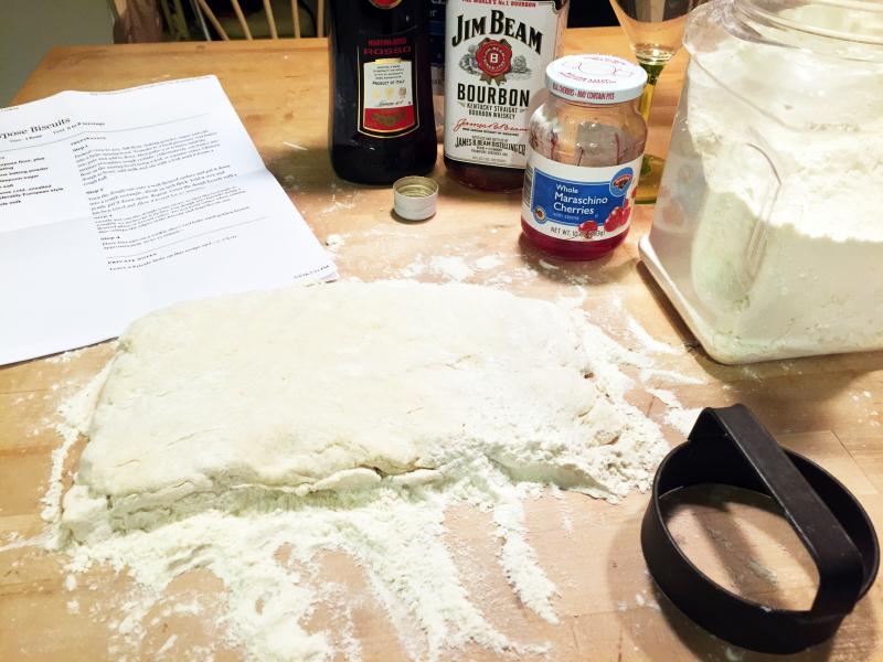 Manhattans while cooking make it more fun. SUZI THAYER/Boothbay Register
