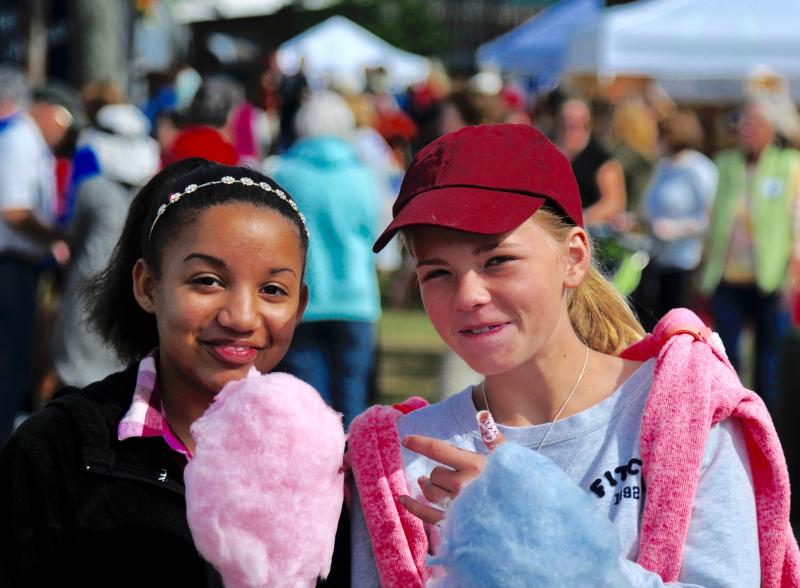 The 50th anniversary of Fall Foliage Festival is coming up on Columbus Day weekend at the Boothbay Railway Village. The sound of the train's steam whistle resonating throughout the crisp fall air reminds guests that not your typical craft show. The festival includes more than 100 artists and makers of fine art, crafts and other handmade goods plus live music, delicious fair foods, blacksmithing demonstrations, giant pumpkin carving and pumpkin carving contests. Courtesy of Bob Crink