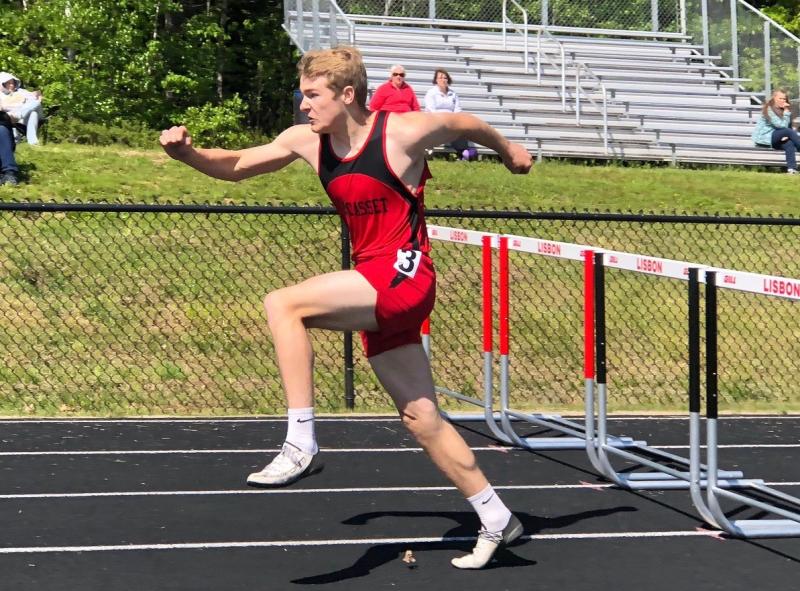 MVC hurdles champion Matt Chapman. Josiah Winchenbach photo