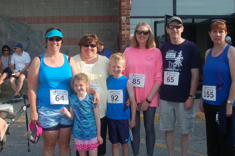 Friends run in memory of Mary Getchell Perdue. ART MAYERS/Boothbay Register