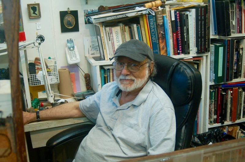 Bruce Marcus of Water Street Antiques. ART MAYERS/Wiscasset Newspaper