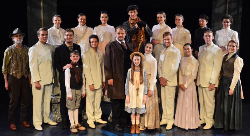 The cast of Heartwood’s “The Secret Garden,” going up at the Poe Theater in Newcastle beginning Friday, July 20. Jenny Mayher photo Jenny Mayher photo