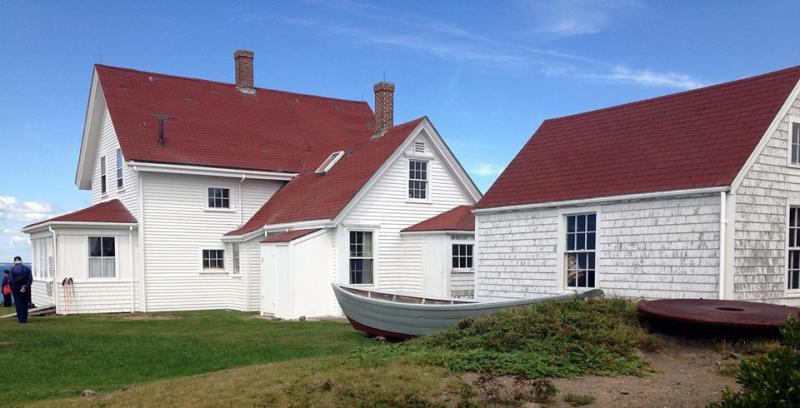 Museum and gallery on Monhegan. LISA KRISTOFF/Boothbay Register LISA KRISTOFF/Boothbay Register